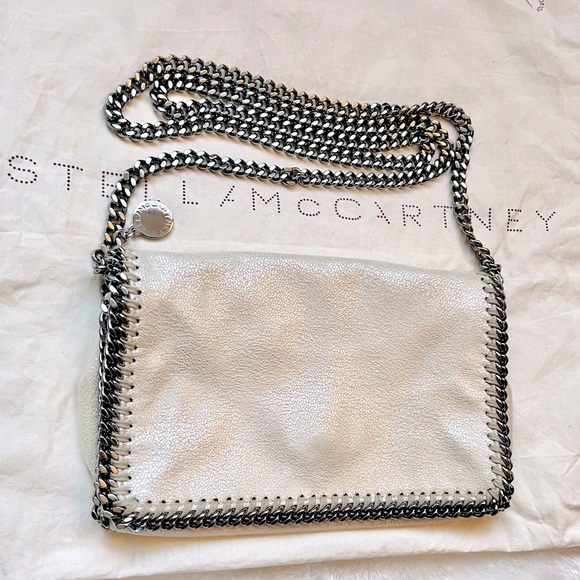 Stella McCartney Handbags - Stella McCartney Silver Crossbody Bag